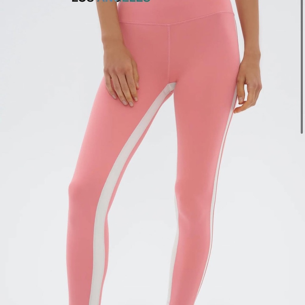 NWOT Splits59 pink/ coral leggings! Size medium